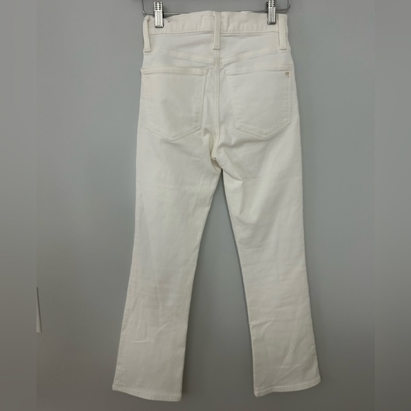 Madewell Cali Demi-Boot Jeans in Pure White - Picture 3 of 7